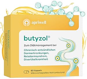 Apriwell Butyzol Natriumbutyrat 60 Kapseln Test & Bewertung