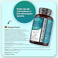 WeightWorld Omega 3 Fischöl 2000mg 240 Softgels — Bild 4