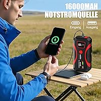 Scstartx QD-208 Starthilfe Powerbank 2000A — Bild 4