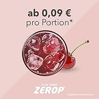 Best Body Nutrition Vital Drink ZEROP Kirsche 1000 ml — Bild 4