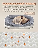 Feandrea PGW281G01 Hundebett M (76 x 51 x 18 cm) — Bild 3