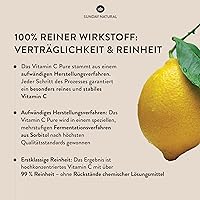 Sunday Natural Pure Vitamin C 1000mg (240 Kapseln) — Bild 4