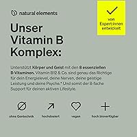 natural elements Vitamin B Komplex 240 Tabletten — Bild 3