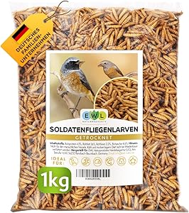EWL Naturprodukte Soldatenfliegenlarven getrocknet 1 kg Test & Bewertung
