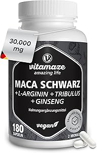Vitamaze Maca Komplex 180 Kapseln Test & Bewertung