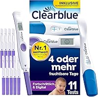 Clearblue Ovulationstest Fortschrittlich & Digital 10+1 — Bild 1
