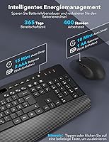 SABLUTE KB213 Tastatur-Maus-Set kabellos — Bild 5