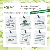 APOrtha Kaneka Ubiquinol CoQ10 100 mg 60 Kapseln — Bild 2