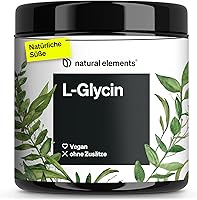 natural elements L-Glycin Pulver 500g — Bild 1