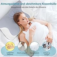 botatio 8064 Memory Foam Kissen 62x41 cm — Bild 4