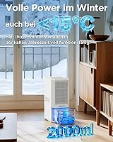 EasyAcc Q22 Luftentfeuchter 2000ml — Bild 2