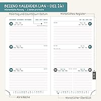 BEZEND Taschenkalender 2026 A6 — Bild 3