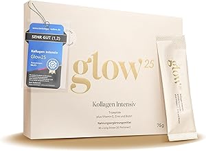 Glow25 Kollagen Intensiv 75g (30 Sticks) Test & Bewertung