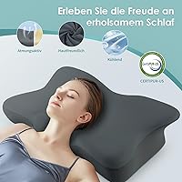 Silkena Memory Foam Ergonomisches Nackenkissen — Bild 4