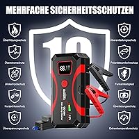 Scstartx QD-208 Starthilfe Powerbank 2000A — Bild 5