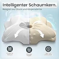 Gentle North Nackenstützkissen Memory Foam 61x40 cm — Bild 5