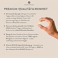Sunday Natural D3 K2 Omega 3 Vegan (90 Kapseln) — Bild 4