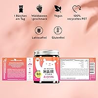 Bears with Benefits Ah-mazing Hair Biotin Gummies 5000 µg (60 Stück) — Bild 7