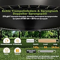 Devoko Gartentrampolin 228 cm — Bild 5