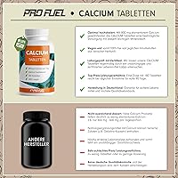 ProFuel Calcium Tabletten 180 Stück (800 mg) — Bild 3