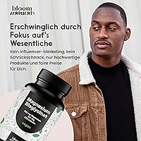 Bloom Naturals Magnesium Bisglycinat 250 Kapseln — Bild 6