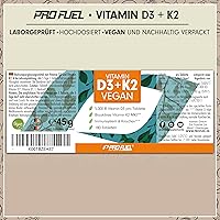 ProFuel Vitamin D3 K2 5000 IE + 200 mcg MK7, 180 Tabletten — Bild 6