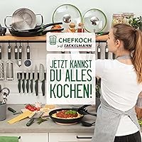 Fackelmann Chefkoch Spätzlereibe mit Schaber — Bild 7