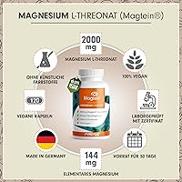 ProFuel Magnesium L-Threonat Magtein 2000 mg 120 Kapseln — Bild 2