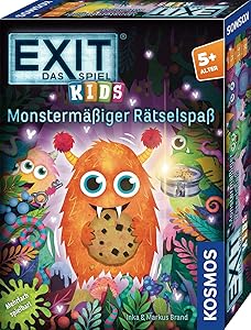 Kosmos EXIT Das Spiel Kids – Monstermäßiger Rätselspaß Test & Bewertung