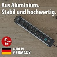 Brennenstuhl Premium-Alu-Line Steckdosenleiste 6-fach 3m — Bild 2