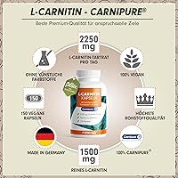 ProFuel L-Carnitin Carnipure 2250 mg 150 Kapseln — Bild 2