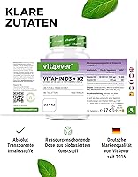 Vit4ever Vitamin D3 20.000 I.E. + K2 200 µg MK7 – 180 Tabletten — Bild 6