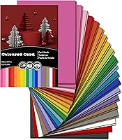 AZVIEY Tonkarton A4 230g/m² 40 Blatt 20 Farben — Bild 1