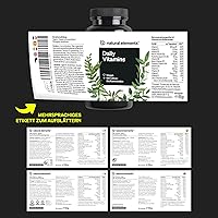 natural elements Daily Vitamins 120 Kapseln — Bild 6