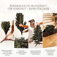Pure Living Künstlicher Weihnachtsbaum 120 cm — Bild 5