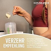 Natureletics Pure Natural Whey Vanille 1kg — Bild 8