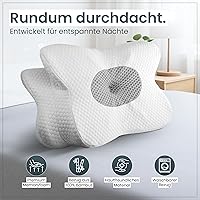 Gentle North Nackenstützkissen Memory Foam 61x40 cm — Bild 7