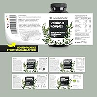 natural elements Vitamin B Komplex 240 Tabletten — Bild 6