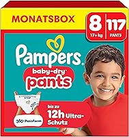 Pampers Baby-Dry Pants Größe 8 (117 Stück) — Bild 1