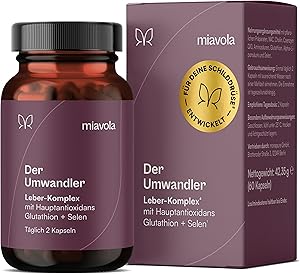 miavola Der Umwandler Schilddrüsen & Leber Komplex 60 Kapseln Test & Bewertung