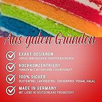 Belissia Lebensmittelfarbe Set 8x10ml — Bild 6