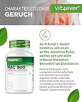 Vit4ever NAC N-Acetyl-L-Cystein 800 mg 240 Kapseln — Bild 3
