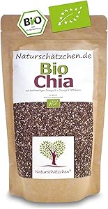 Naturschätzchen Bio Chia Samen 500g Test & Bewertung
