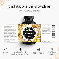 Feel Natural Vitamin C 1000mg 180 Tabletten — Bild 6