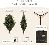 Pure Living Künstlicher Weihnachtsbaum 120 cm — Bild 7
