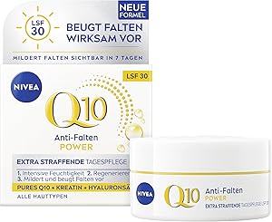 NIVEA Anti-Falten Power Q10 Extra Straffende Tagespflege LSF 30 (50 ml) Test & Bewertung