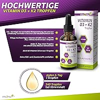 Vita2You Vitamin D3 + K2 Tropfen 10ml — Bild 2