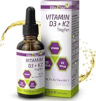 Vita2You Vitamin D3 + K2 Tropfen 10ml — Bild 1
