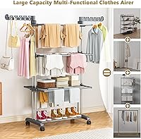 PurKeep EU-LYJXL-X Wäscheständer 4-Etagen — Bild 3