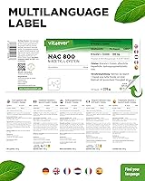 Vit4ever NAC N-Acetyl-L-Cystein 800 mg 240 Kapseln — Bild 7